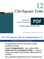 Chi-Square Tests: Business Statistics: Communicating With Numbers, 3e
