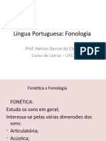 Língua Portuguesa - Fonologia - Introdução