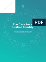 The Case For A Unified Identity