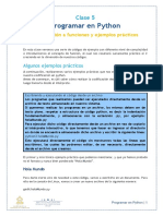 Clase 5 - Introducción A Funciones y Ejemplos Prácticos