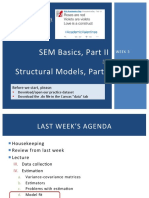 WEEK 4. Structural Models I 02.12.16