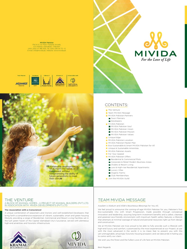 Corporate Brochure | PDF | Sustainability | Infrastructure