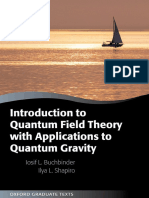 (Oxford Graduate Texts) Iosif L. Buchbinder, Ilya Shapiro - Introduction to Quantum Field Theory With Applications to Quantum Gravity-Oxford University Press (2021)