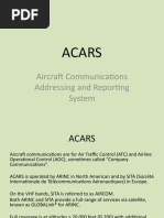Understanding ACARS in Aviation | PDF | Air Traffic Control | Aviation ...