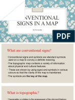 Conventional Signs in A Map: by CTD - Amudha
