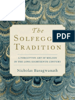 Nicholas Baragwanath - The Solfeggio Tradition - A Forgotten Art of Melody in The Long Eighteenth Century-Oxford University Press (2020)