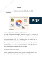 Consumer Spending and Its Impact On The Economy: UNIT-3