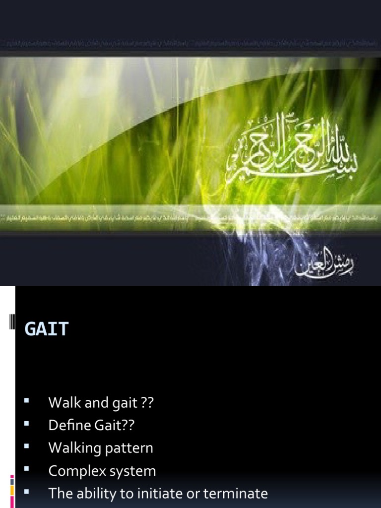 Biomechanics of Gait Analysis | PDF | Foot | Anatomical Terms Of Motion
