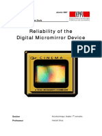 Realiability of Digital Micromirror Device Final Version