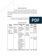 Proposed Action Plan to Enhance Teaching Methods and Learning Styles