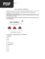 Guia de Preparacion para Prueba de Multiplicacion
