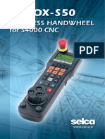 Wireless Handwheel For S4000 CNC
