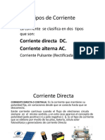 TIPOS DE CORRIENTES (Read-Only)