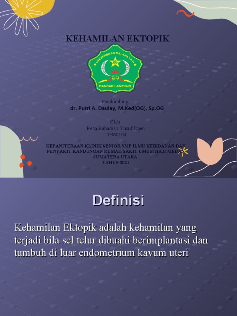 Kehamilan Ektopik | PDF