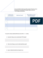 Assessing Learning ACTIVITY 2: FITT Principle