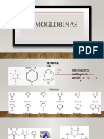 Hemoglobinas y heterociclos nitrogenados