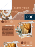 Aesthetic Brown Powerpoint Template by Gemo Edits