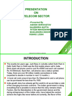 Presentation ON Telecom Sector