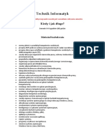 Technik Informatyk. Odbycie Zajęć Praktycznej Nauki Zawodu Jest Warunkiem Zaliczenia Semestru. Kiedy I Jak Długo - Semestr II-4 Tygodnie-160 Godzin