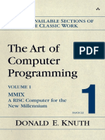 Volume 1, Fascicle 1 - MMIX - A RISC Computer For The New Millennium-1
