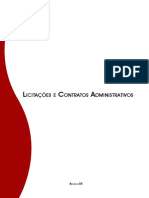 Licitações e Contratos Administrativos - Apostila