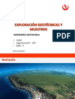 1.2 Exploraciones Geotécnicas