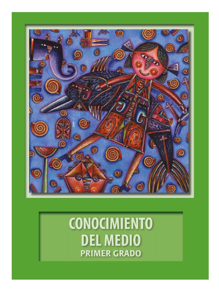 Libro SEP: Conocimiento del Medio 1° grado | PDF | Color