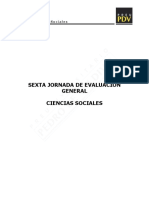 6° Jornada de Evaluación General On Line Cs. Sociales 2021 (5%)