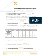 Fiche de Prospection YIRIWASEM (Unité de Fabrication D'alvéoles)