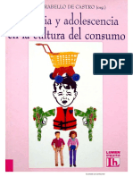 Infancia y Adolescencia en La Cultura Del Consumo