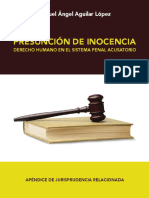 Presunción de Inocencia. Derecho Humano en El Nuevo Sistema Penal Acusatorio. Miguel Ángel Aguilar López