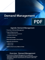 Demand Management: Sappp