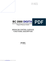 Digital: Arena DM Control Surface Functional Description