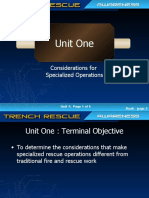 Trench Rescue Awareness - Unit01