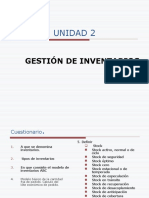 Unidad 2 Gestion de Inventarios