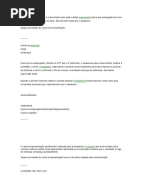 Tst - Modelos de Cartas - Proposta de Abertura de Conta 