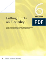 Putting Limits On Flexibility