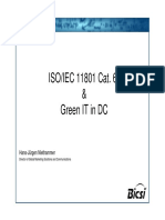 ISO/IEC 11801 Cat. 6A & Green IT in DC: Optimizing Cabling for Energy Efficiency