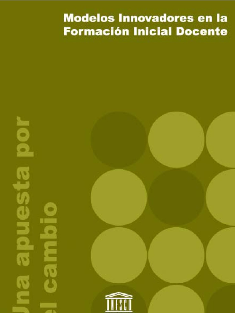Innovación en Formación Docente | PDF | Maestros | Educación de la ...