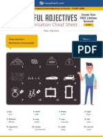 Adjectives French