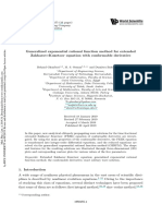 Generalized Exponential Rational Function Method For Extended Zakharov Kuzetsov Equation With Conformable Derivative