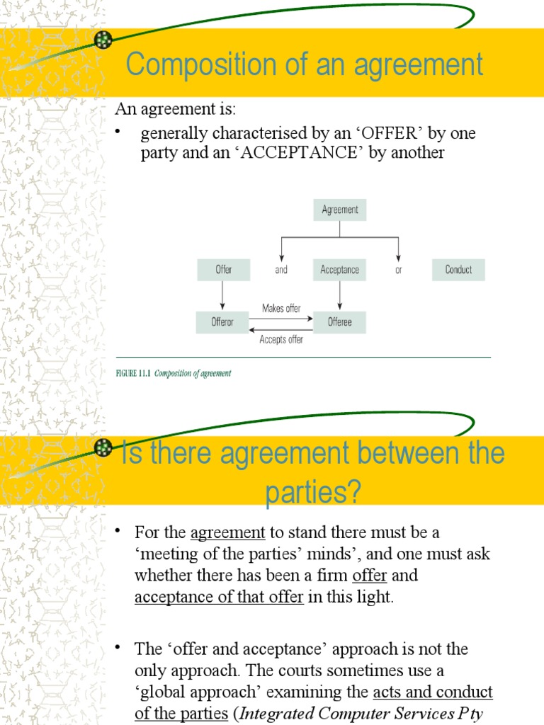 Understanding Offer and Acceptance in Contracts | PDF | Offer And ...