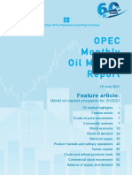 OPEC Monthly Oil Market Report June 2021 Highlights