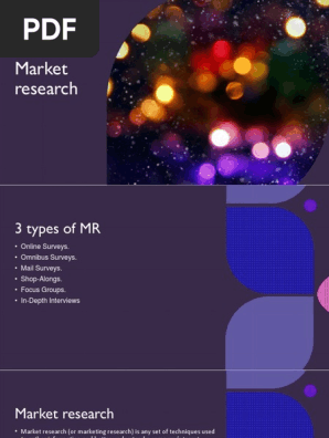 Market research