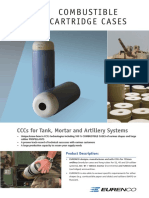 Combustible Cartridge Cases: Cccs For Tank, Mortar and Artillery Systems