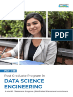 Data Science Engineering: Post Graduate Program in