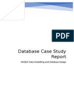 Database Case Study: MIS602 Data Modelling and Database Design