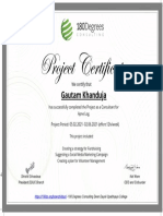 Project Certificate-Gautam