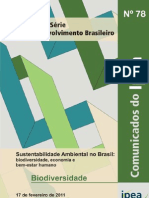 2011 Sustentabilidade Ambiental no Brasil - biodiversidade