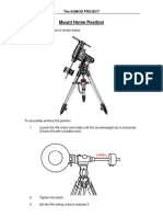 Mount Home Position